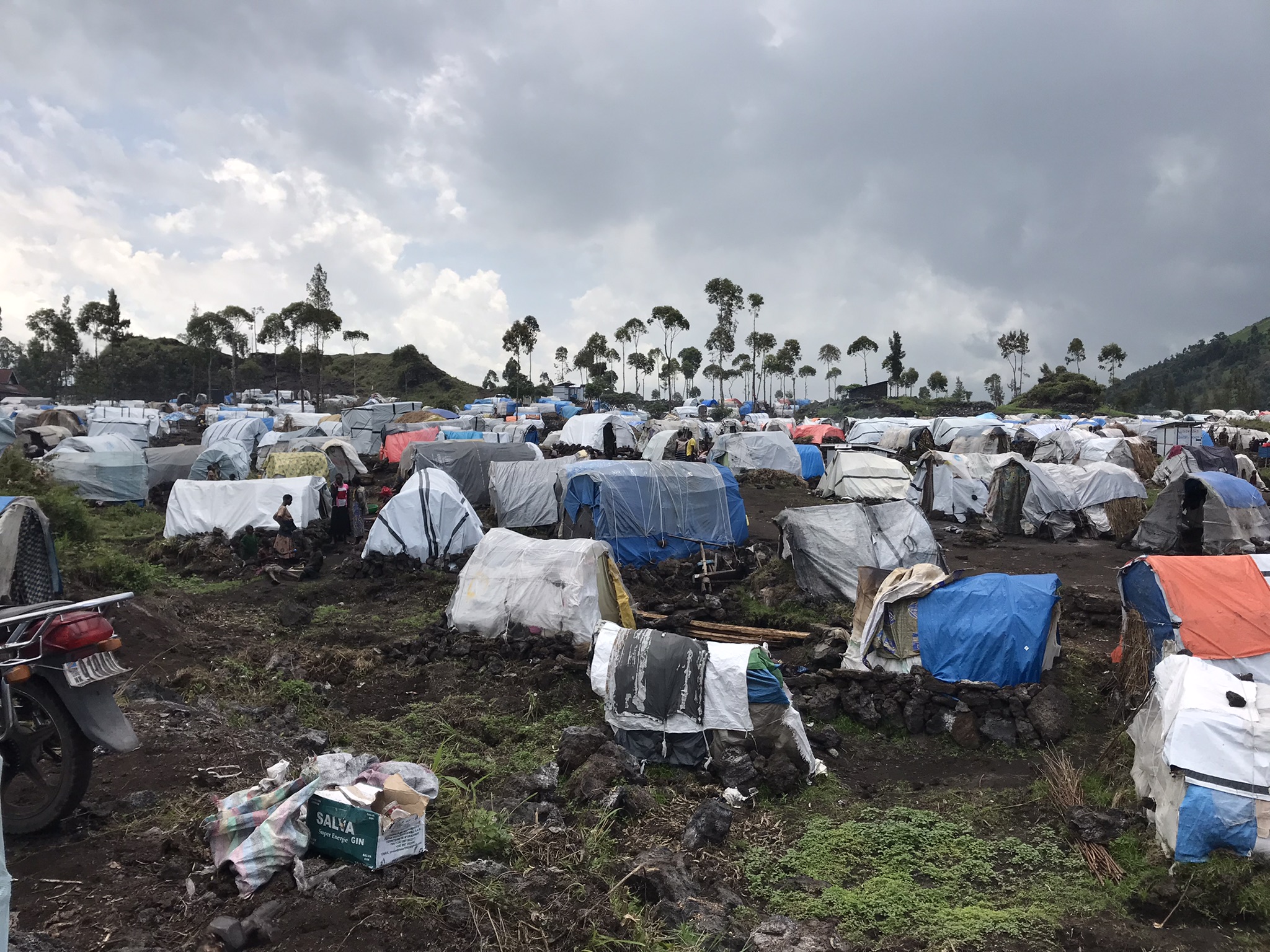 Geodata guiding health interventions in IDP camps around Goma